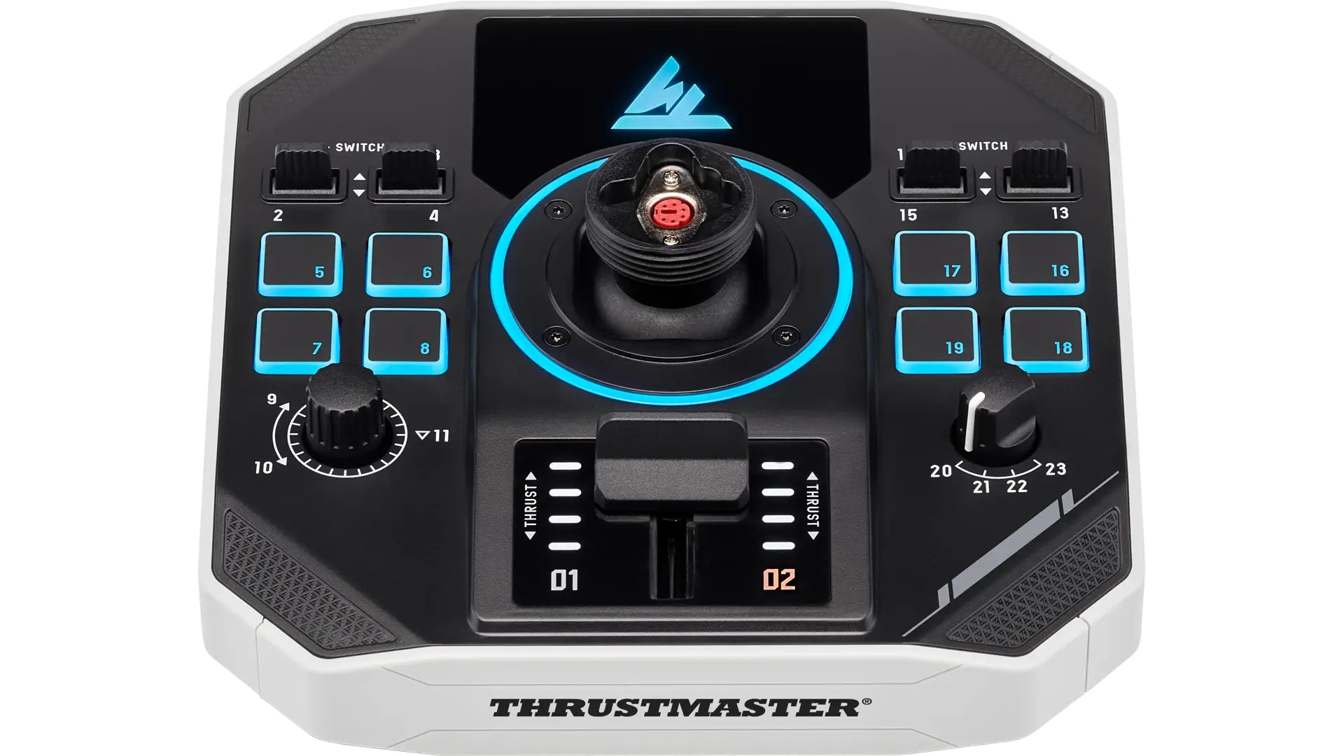 Thrustmaster Sol-R 1 Flightstick Black, White USB Analogue / Digital PC (2960920)