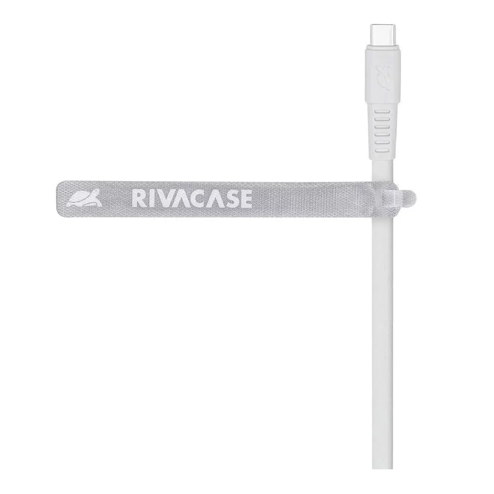 Kabl Type-C na Type-C 2.1m Rivacase PS6005 WT21 (white)