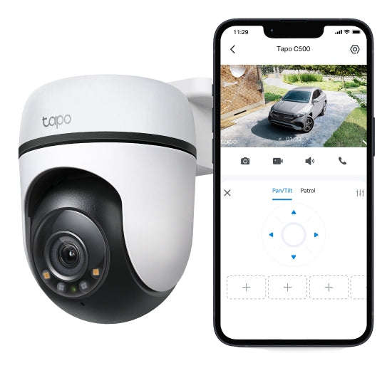 TP-Link Tapo Outdoor Pan/Tilt Security Wi-Fi Camera (TAPO C500)