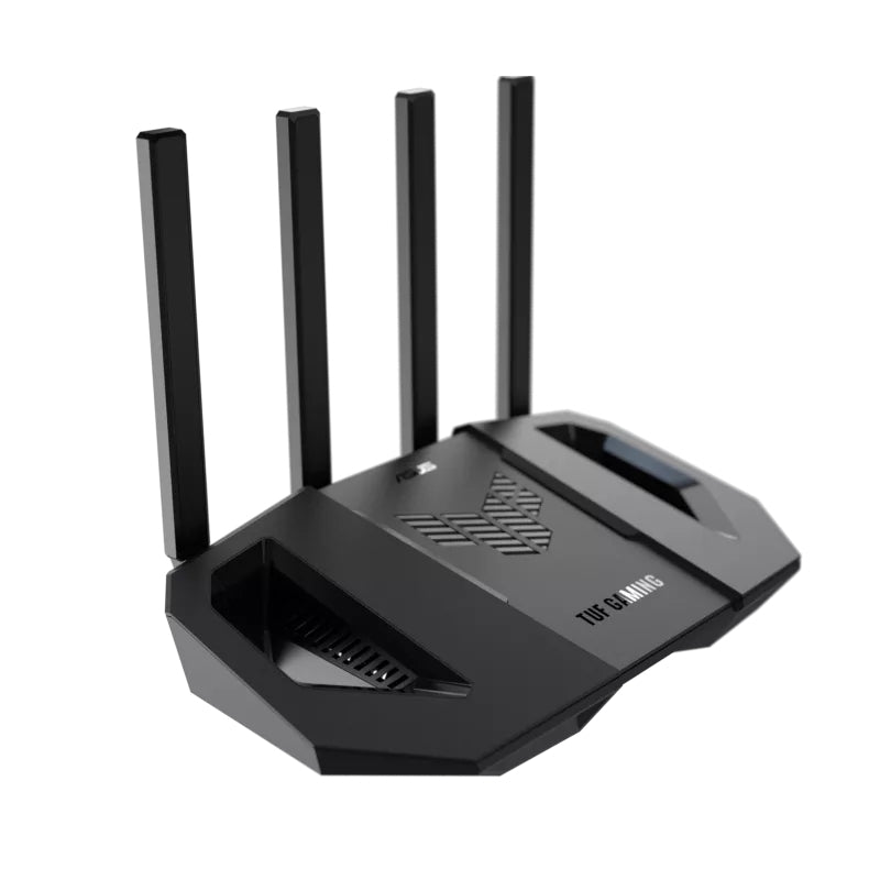 ASUS TUF-BE3600 wireless router Gigabit Ethernet Dual-band (2.4 GHz / 5 GHz) Black (90IG0900-MO9C00)
