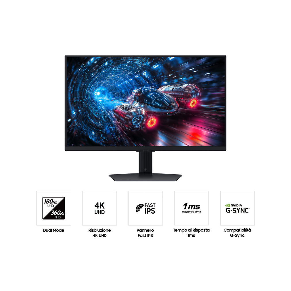 Samsung G70F computer monitor 68.6 cm (27") 3840 x 2160 pixels 4K Ultra HD LCD Black (LS27FG702EUXEN)