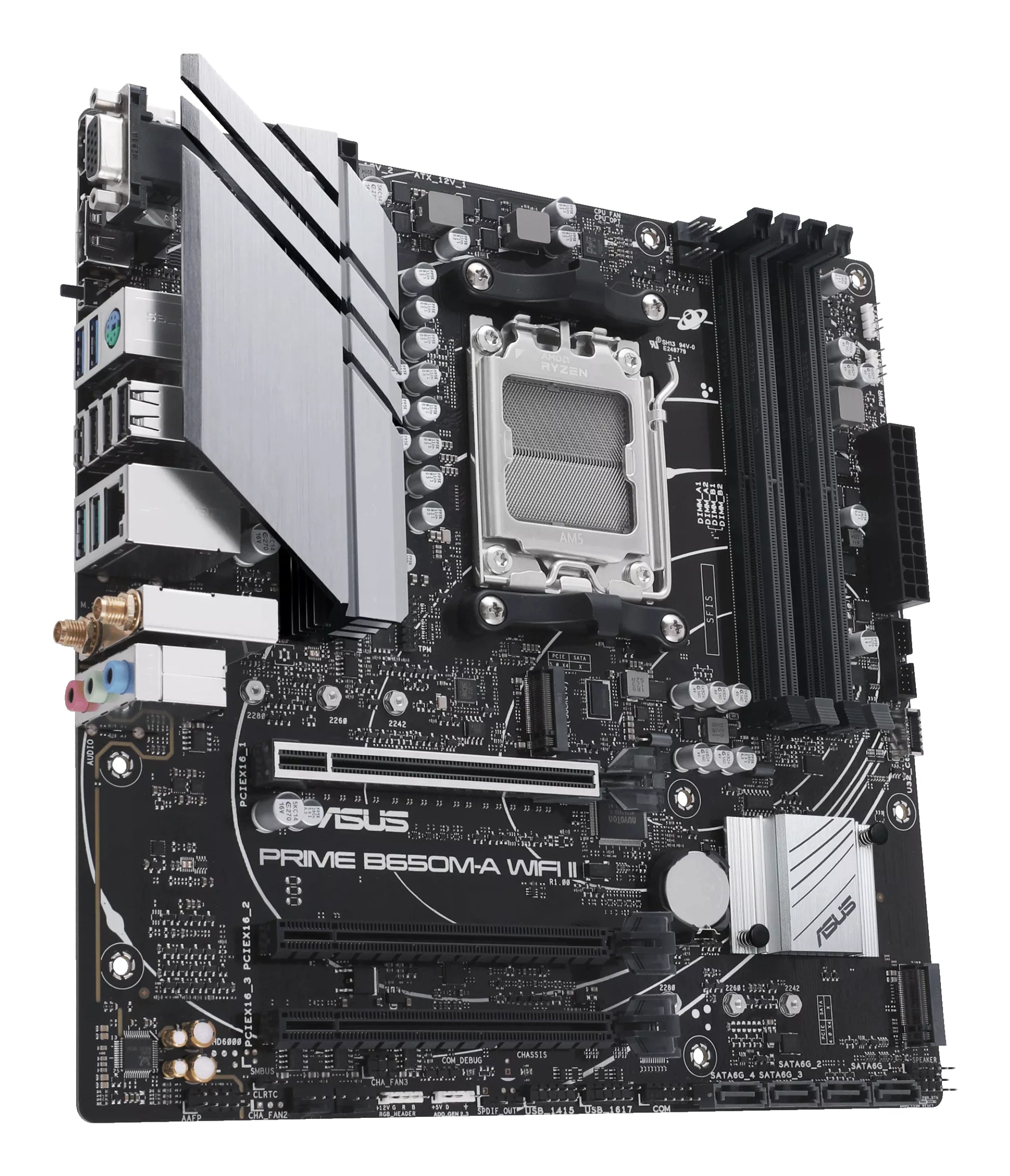 ASUS PRIME B650M-A WIFI II AMD B650 Socket AM5 micro ATX (90MB1EG0-M0EAY0)