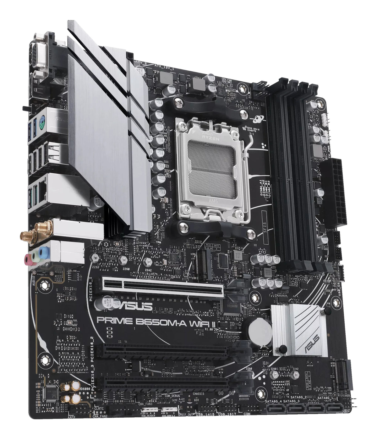 ASUS PRIME B650M-A WIFI II AMD B650 Socket AM5 micro ATX (90MB1EG0-M0EAY0)