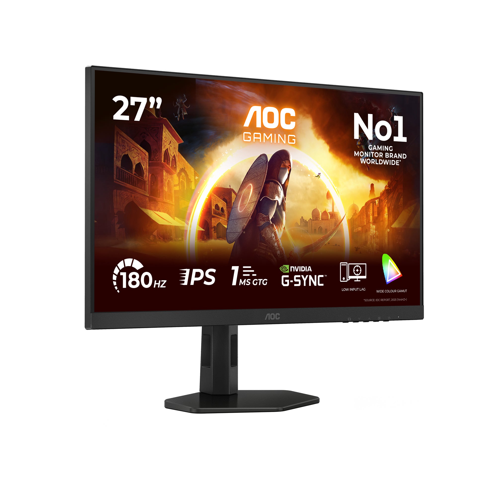 AOC G4 27G4X computer monitor 68.6 cm (27") 1920 x 1080 pixels Full HD LED Black, Grey