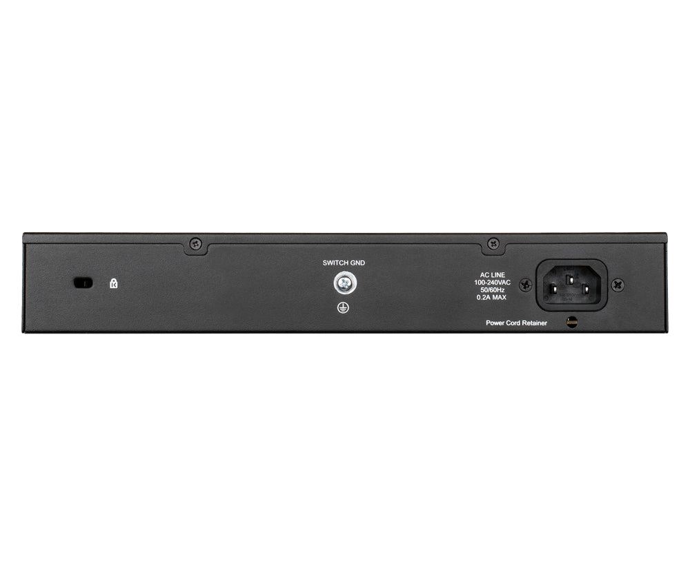 D-Link DGS-1100-24PV2 Managed L2 Gigabit Ethernet (10/100/1000) Power over Ethernet (PoE) Black (DGS-1100-24PV2/E)