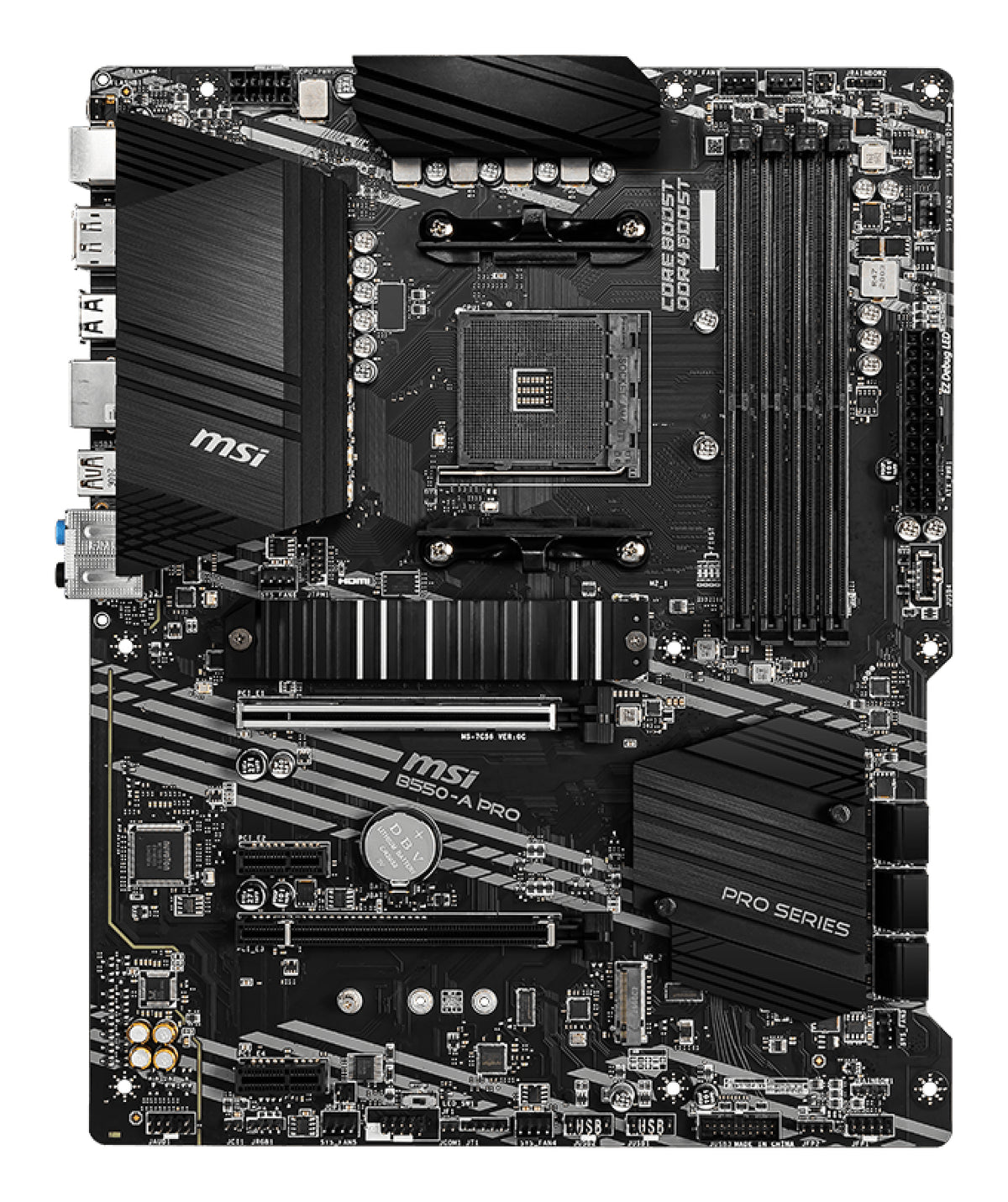 MSI B550-A PRO motherboard AMD B550 Socket AM4 ATX (7C56-002R)