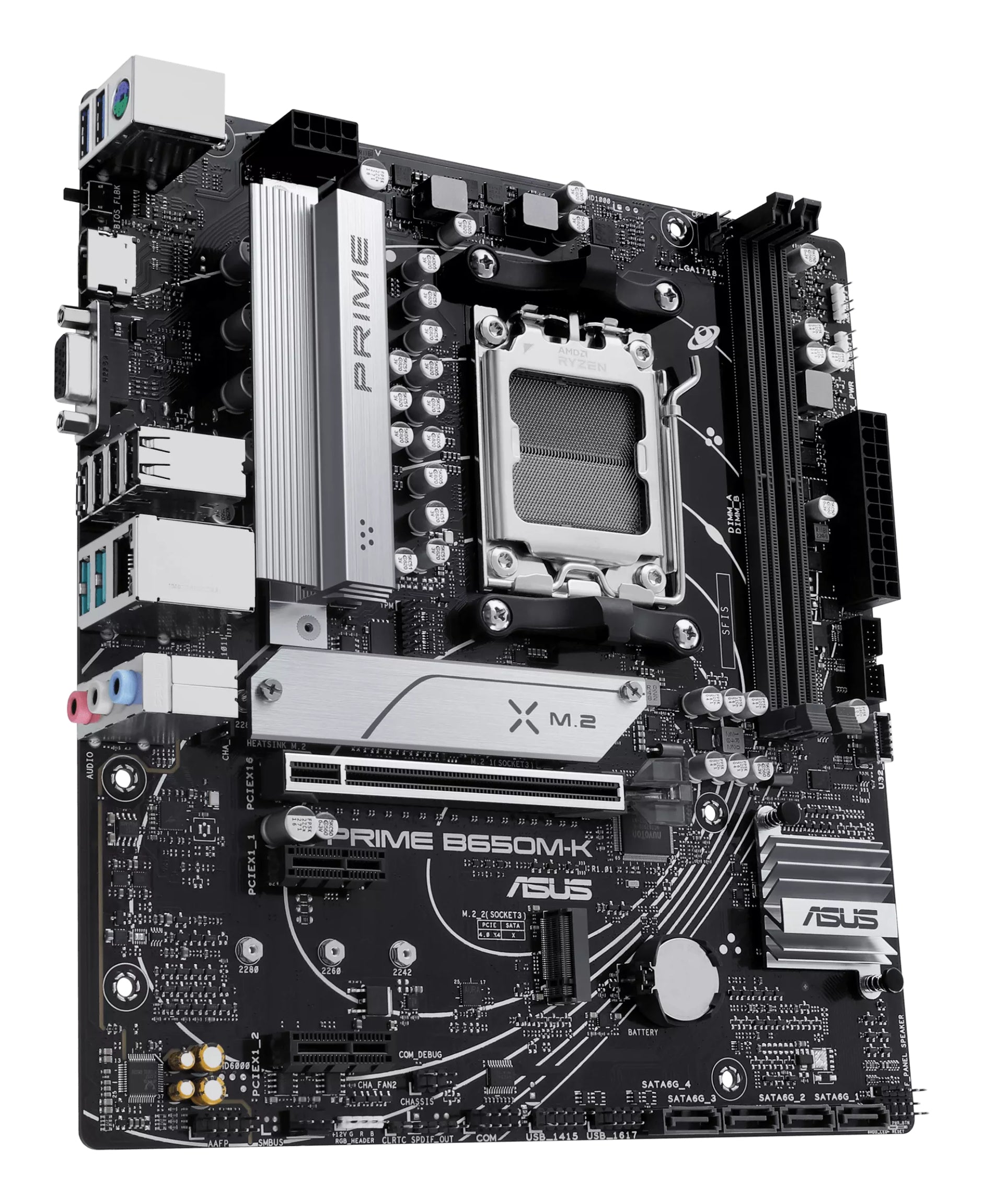 ASUS PRIME B650M-K AMD B650 Socket AM5 micro ATX (90MB1F60-M0EAY0)