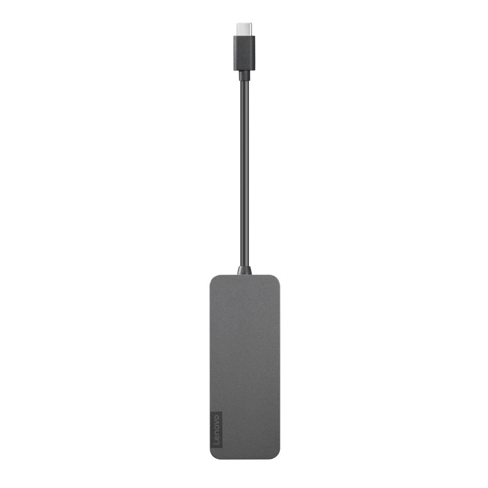Lenovo 4X90X21427 interface hub USB 3.2 Gen 2 (3.1 Gen 2) Type-C 20000 Mbit/s Grey