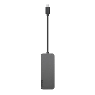 Lenovo 4X90X21427 interface hub USB 3.2 Gen 2 (3.1 Gen 2) Type-C 20000 Mbit/s Grey