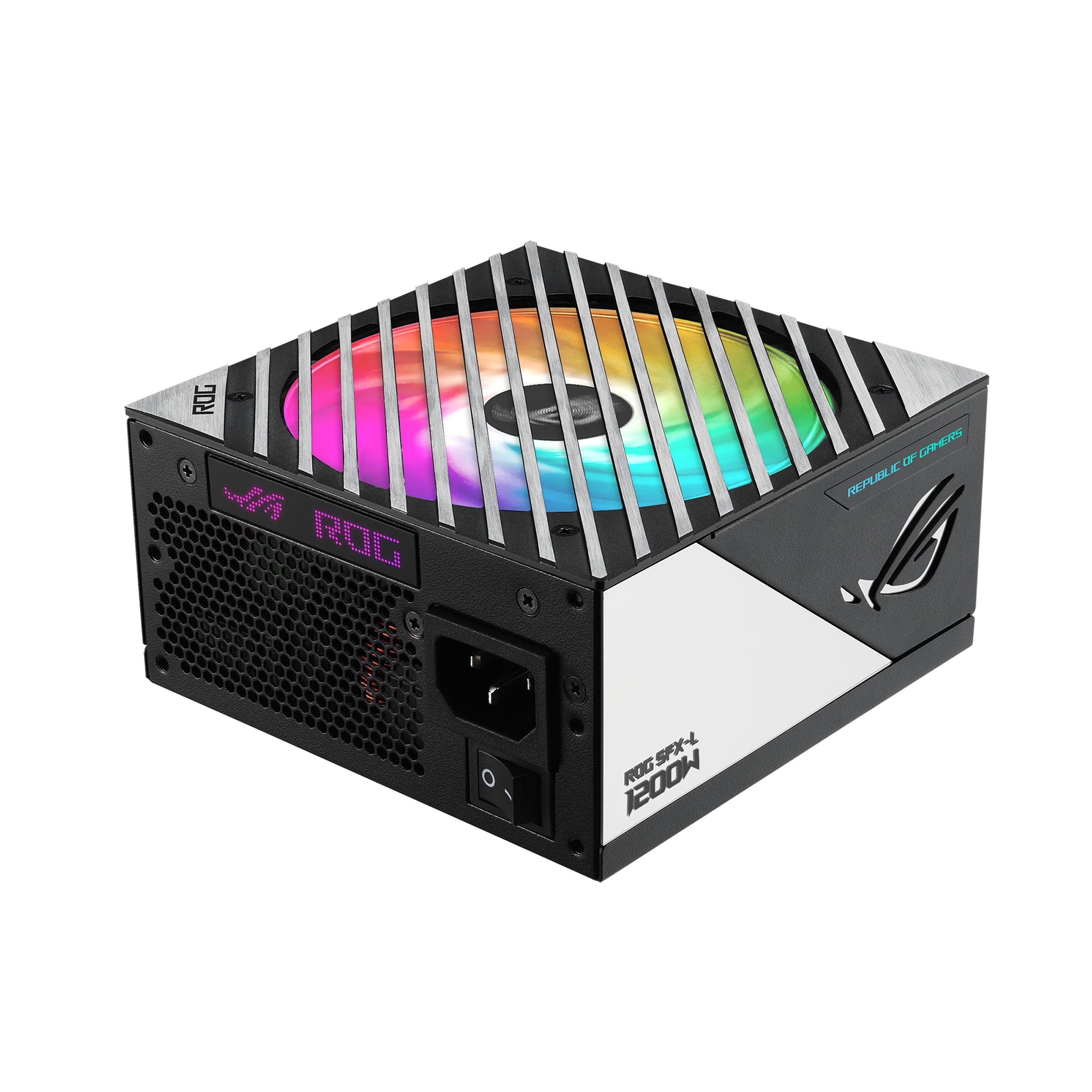 ASUS ROG -LOKI-1200T-SFX-L-GAMING power supply unit 1200 W 20+4 pin ATX Black, Silver (90YE00N0-B0NA00)