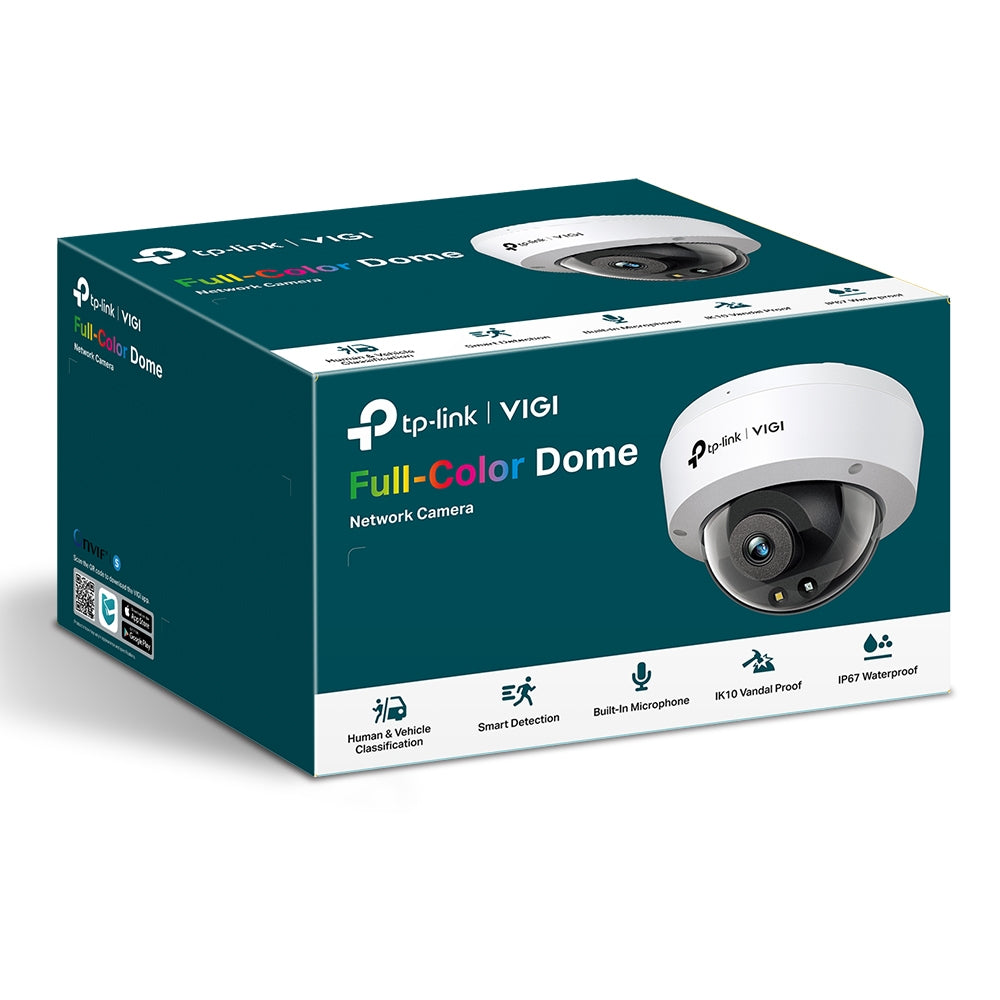 TP-Link VIGI 4MP Full-Color Dome Network Camera (VIGI C240(2.8MM))