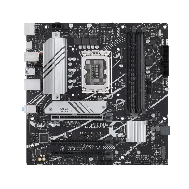 ASUS PRIME B760M-A D4-CSM Intel B760 LGA 1700 micro ATX (90MB1D00-M1EAYC)