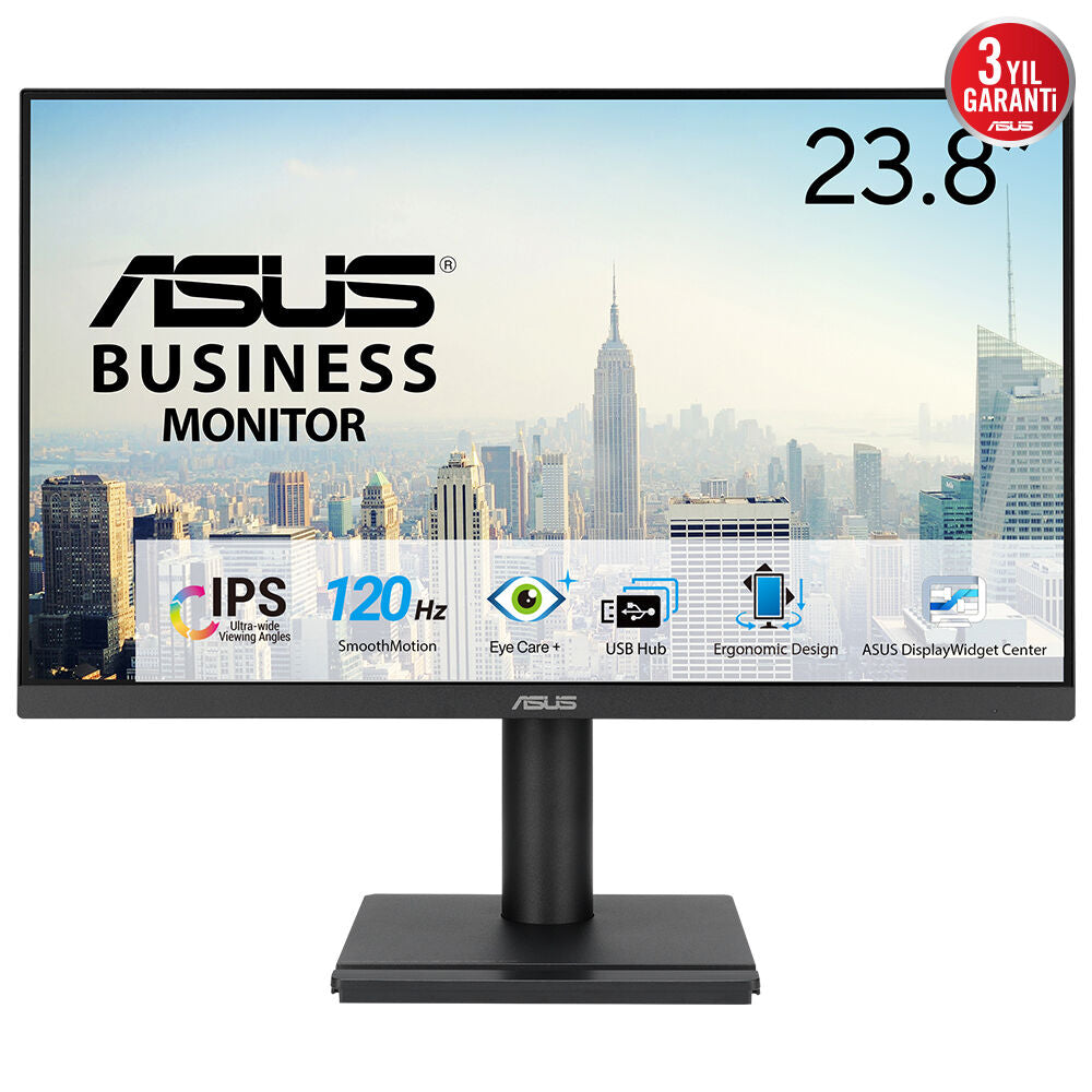 ASUS VA249QGS computer monitor 60.5 cm (23.8") 1920 x 1080 pixels Full HD LED Black (90LM02W1-B01171)