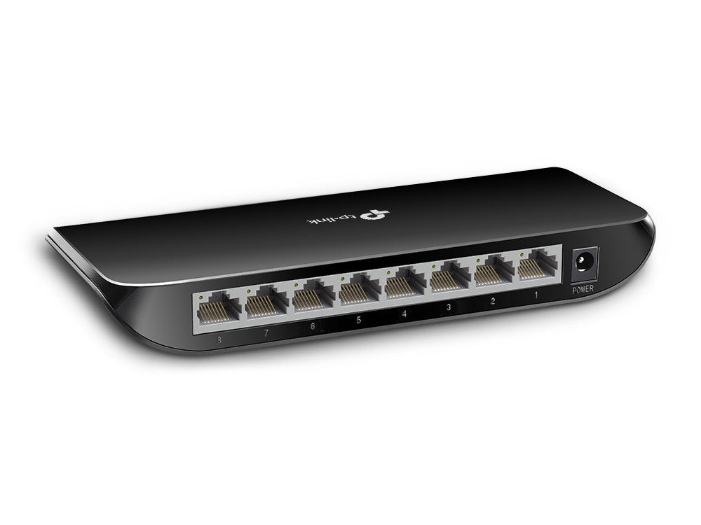 TP-Link 8-Port Gigabit Desktop Network Switch (TL-SG1008D)