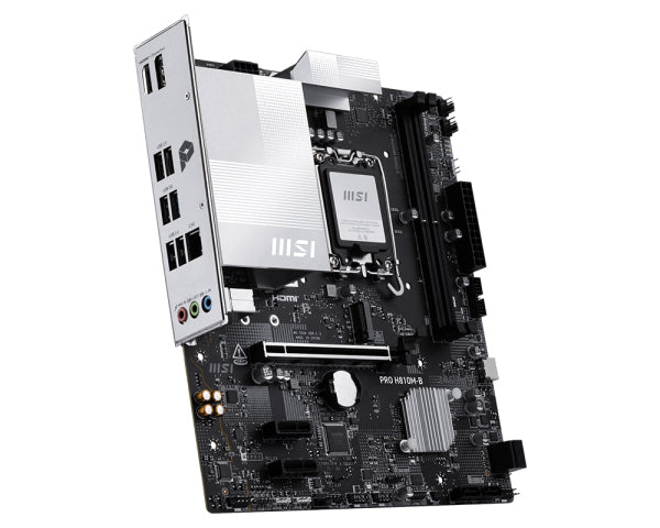 MSI PRO H810M-B motherboard Intel H810 LGA 1851 (Socket V1) micro ATX (7E64-001R)