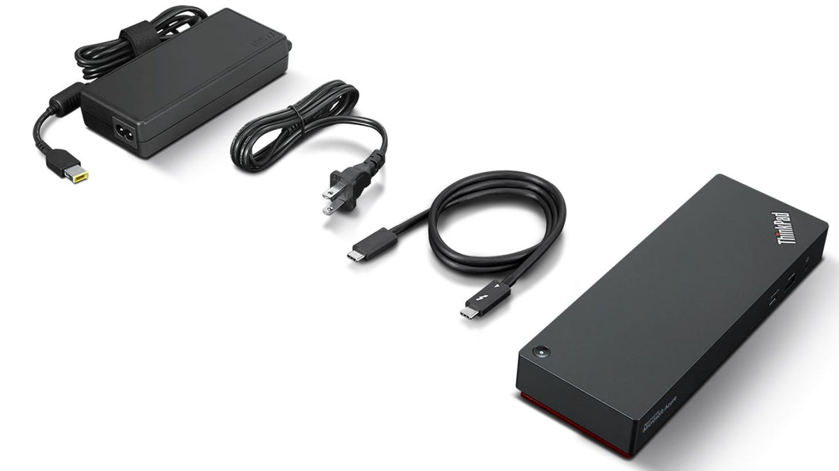Lenovo ThinkPad Universal Thunderbolt 4 Smart Dock Wired Black (40B10135EU)