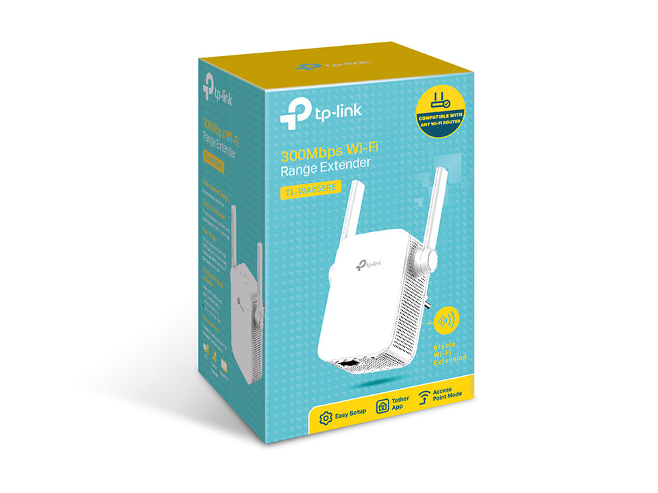TP-Link TL-WA855RE network extender Network transmitter & receiver White 10, 100 Mbit/s (TL-WA855RE V2.0)