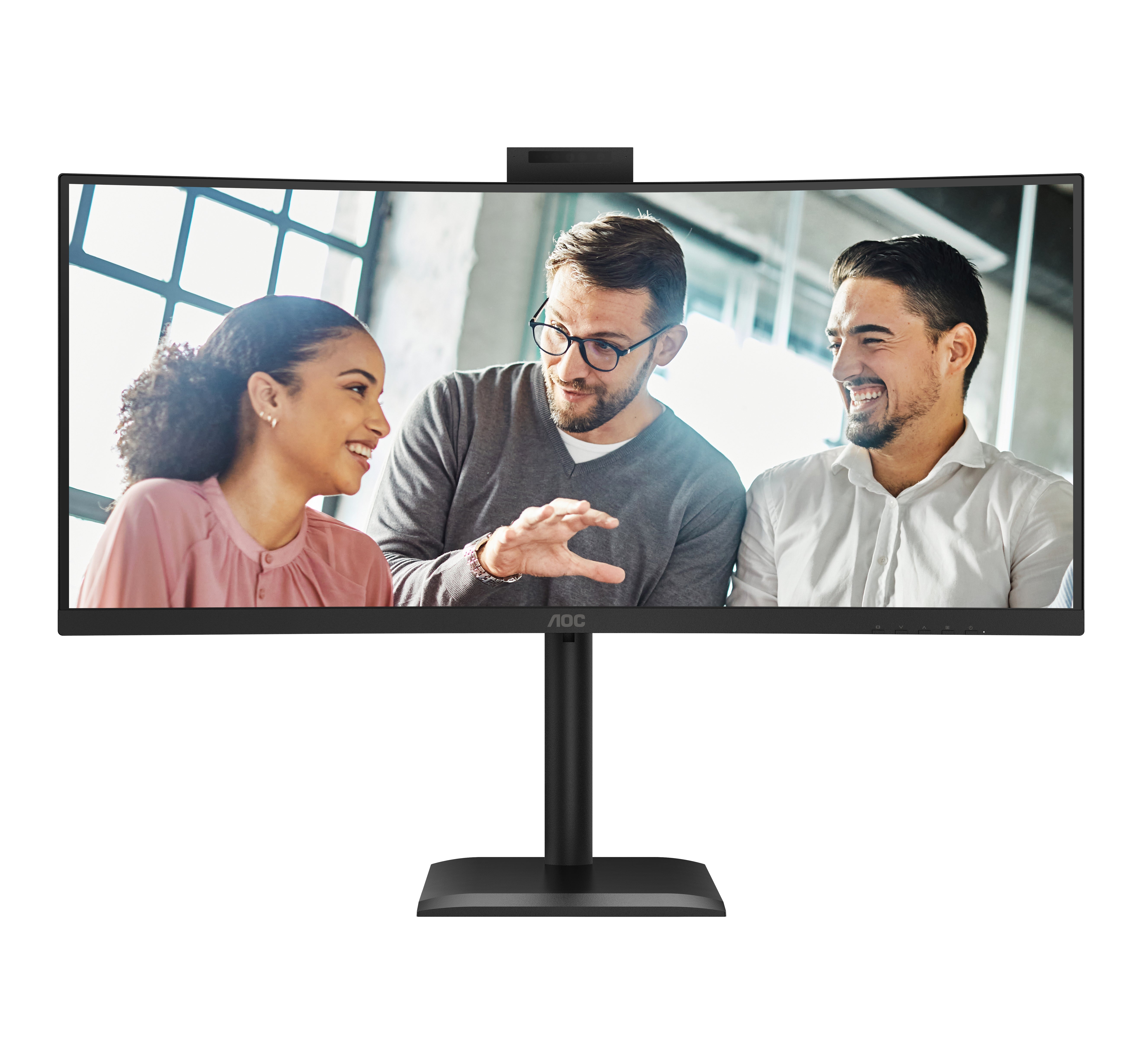 AOC CU34E4CW/75 computer monitor 86.4 cm (34") 3440 x 1440 pixels Black