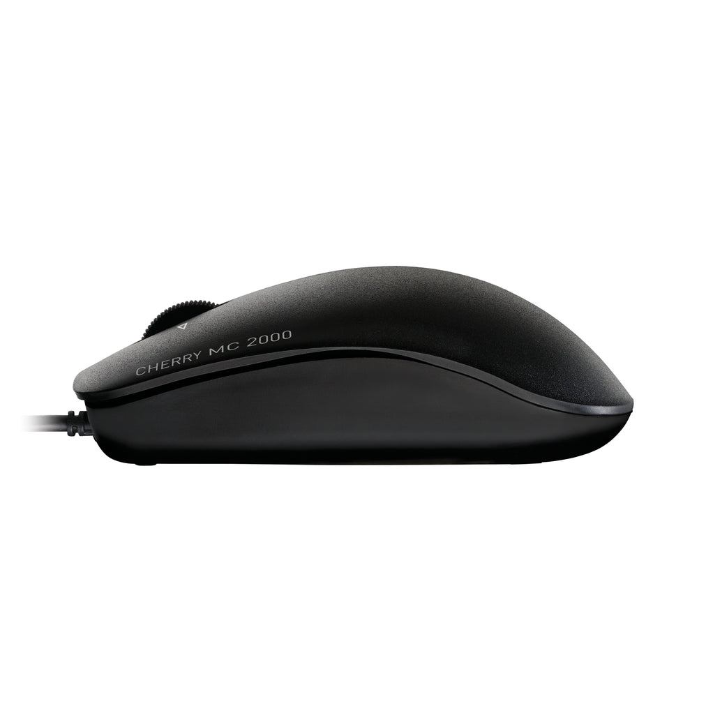 CHERRY MC 2000 Corded Mouse with Tilt Wheel, Black, USB (JM-0600-2)