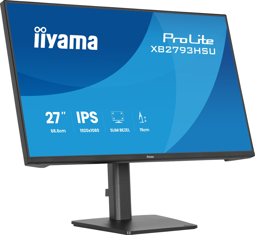 iiyama ProLite XB2793HSU-B1 computer monitor 68.6 cm (27") 1920 x 1080 pixels Full HD LED Black