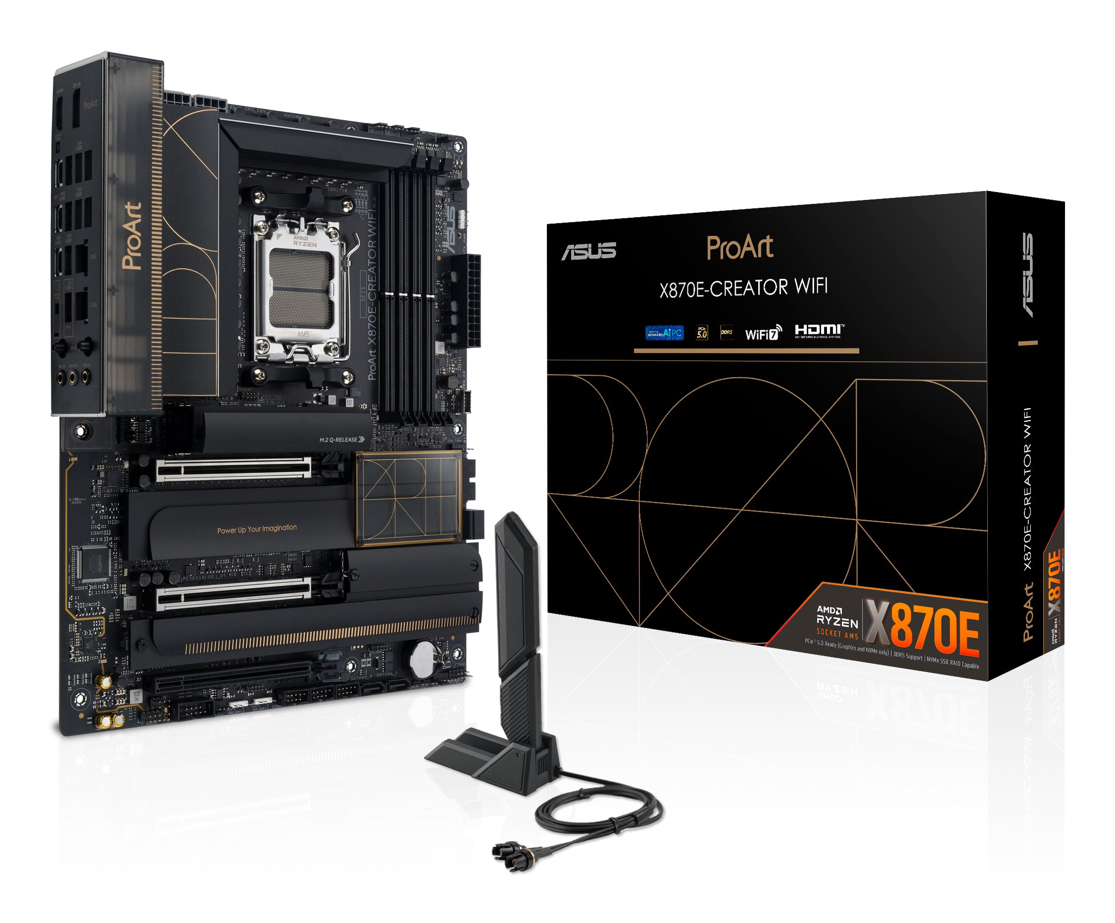 ASUS ProArt X870E-CREATOR WIFI AMD X870E Socket AM5 ATX (90MB1IG0-M0EAY0)