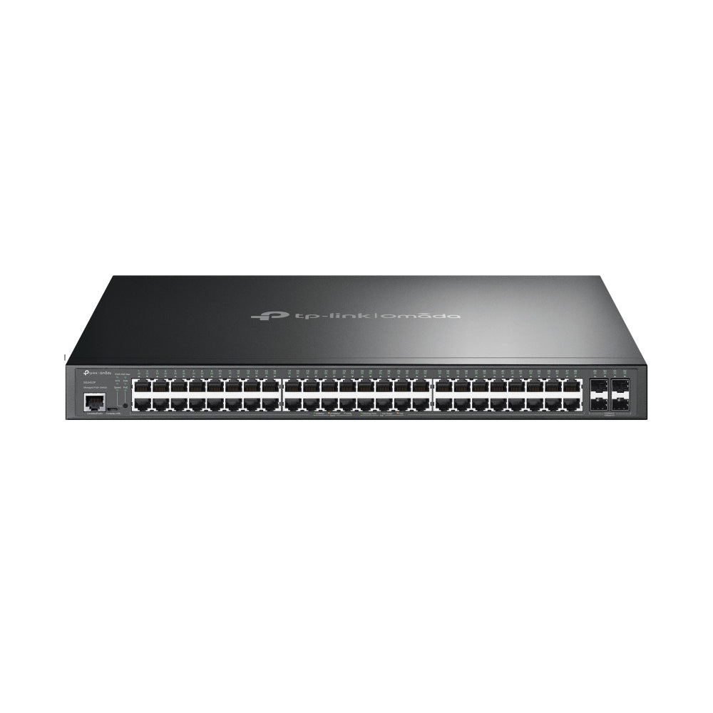 TP-Link Omada 52-Port Gigabit L2+ Managed Switch with 48-Port PoE+ (TL-SG3452P)