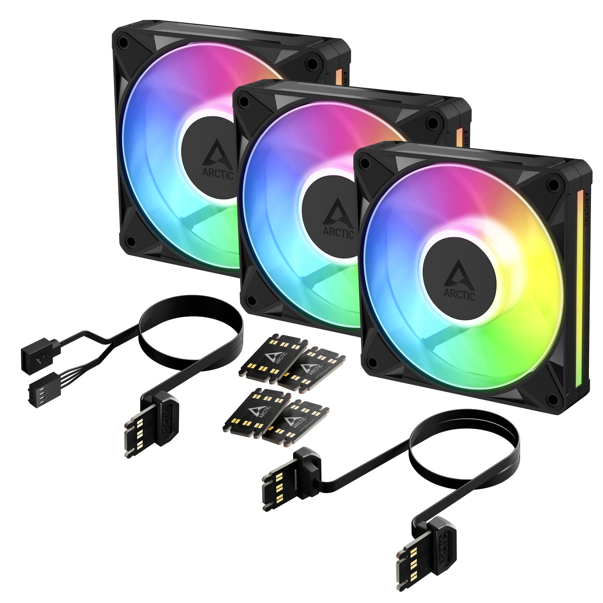 Arctic P12 BioniX A-RGB 3-pack (black)