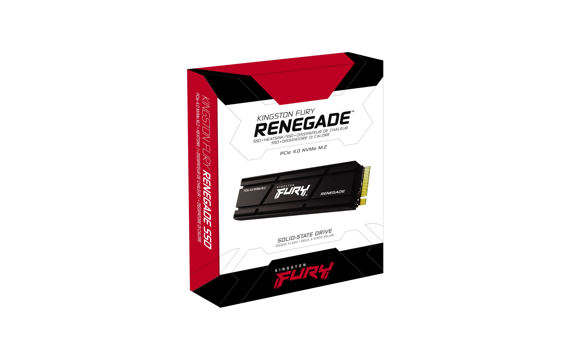 Kingston Technology 4000G RENEGADE PCIe 4.0 NVMe SSD W/ HEATSINK (SFYRDK/4000G)
