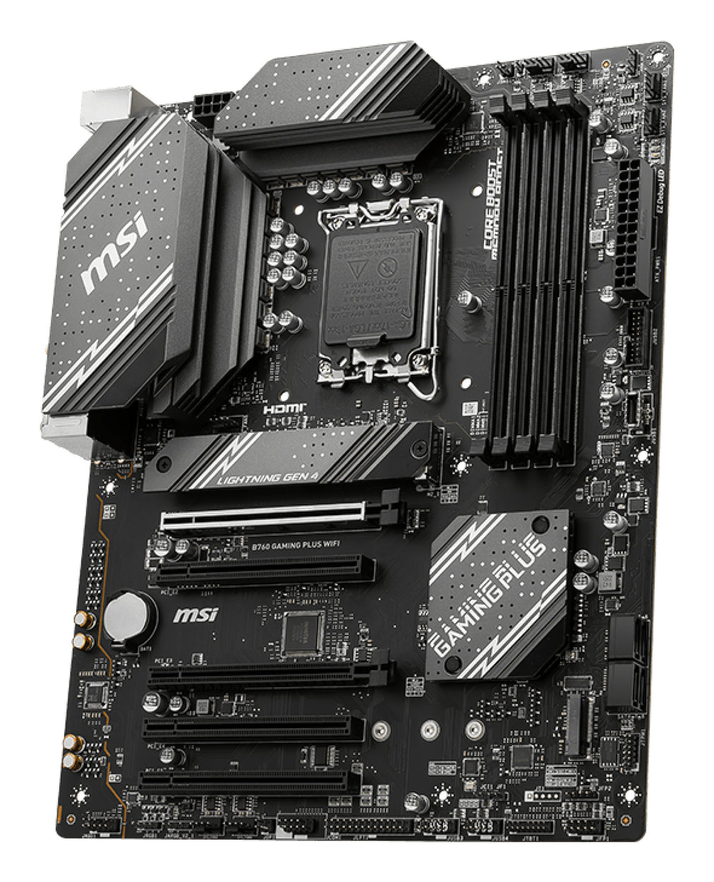 MSI B760 GAMING PLUS WIFI motherboard Intel B760 LGA 1700 ATX (7D98-007R)