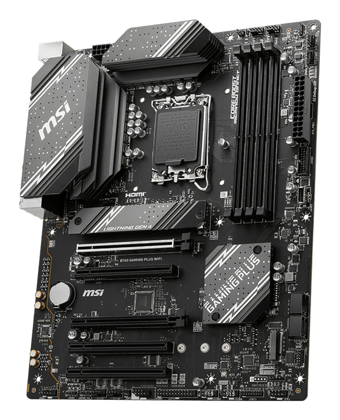 MSI B760 GAMING PLUS WIFI motherboard Intel B760 LGA 1700 ATX (7D98-007R)