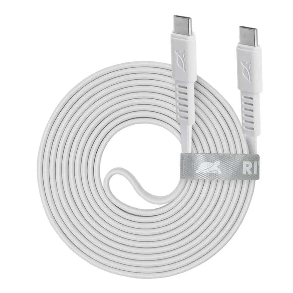 Kabl Type-C na Type-C 2.1m Rivacase PS6005 WT21 (white)