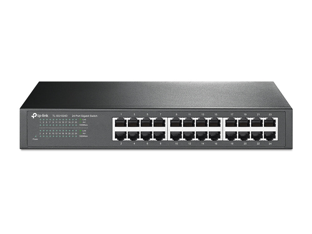 TP-Link 24-Port Gigabit Desktop/Rackmount Network Switch (TL-SG1024D)