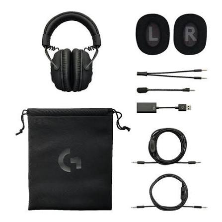 Logitech Headset G Pro X Black (wired)