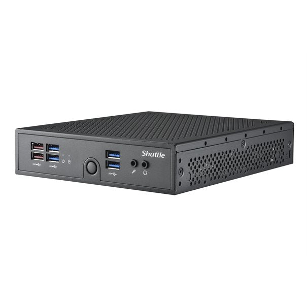 Shuttle Barebone DS50U5 Black (Core i5-1335U) fanless Fanless 24-7 ready, w/o WLAN