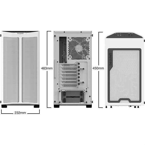 be quiet! Pure Base 500DX Window White