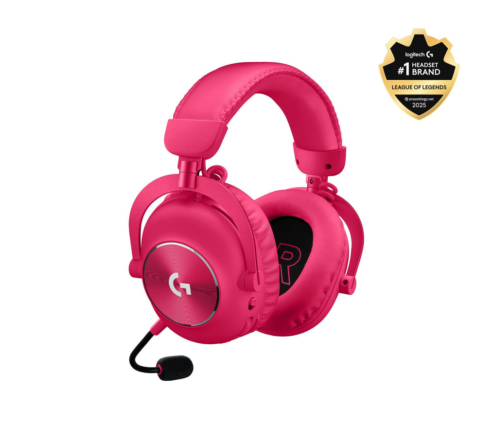 Logitech Headset Pro X 2 Lightspeed (981-001275) Magenta