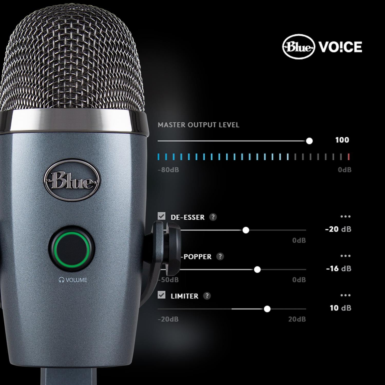 Logitech Microphone Yeti Nano (988-000401) Black