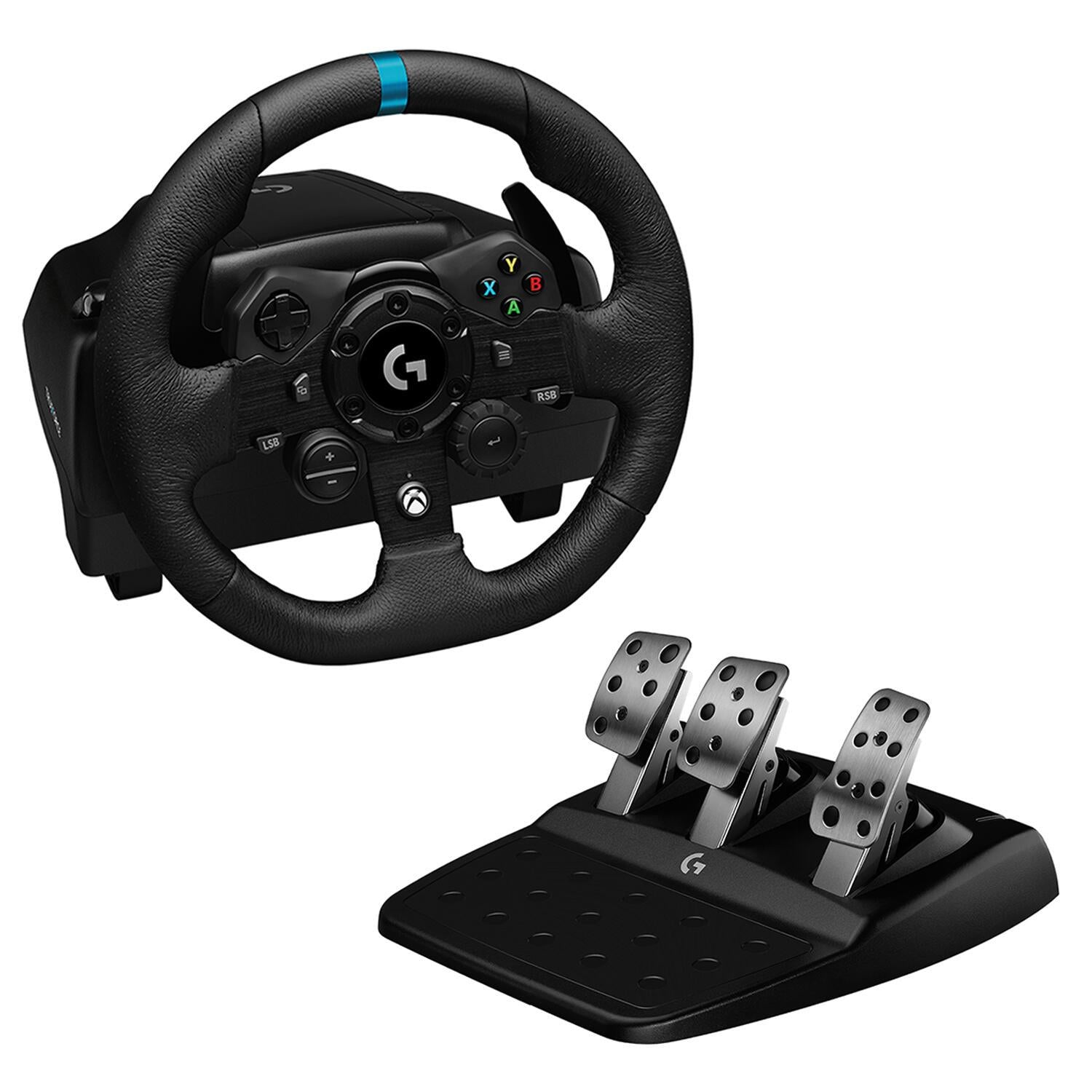 Logitech Controller G923 Wheel und Pedals XBox/PC (941-000158) Black