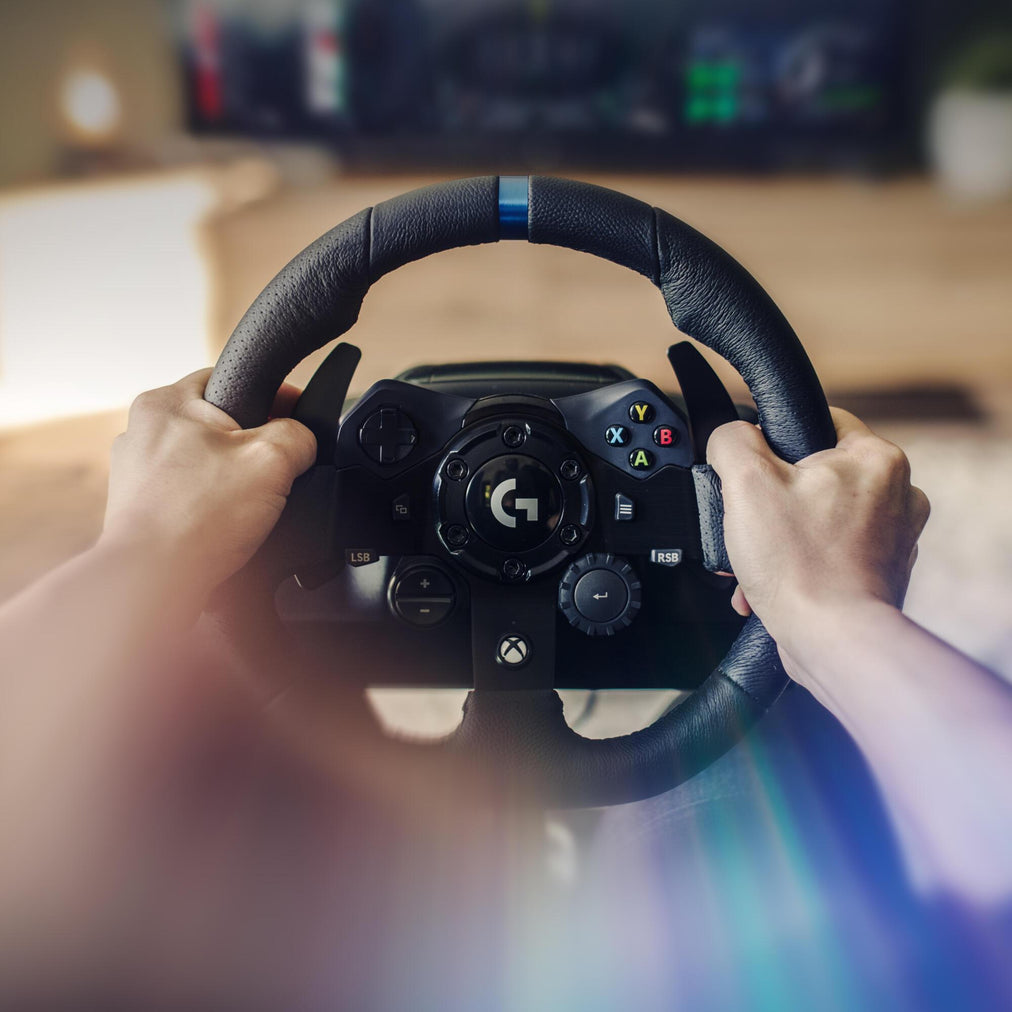 Logitech Controller G923 Wheel und Pedals XBox/PC (941-000158) Black