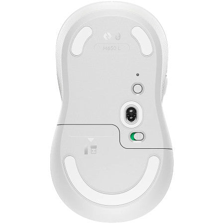 Logitech Mouse M650 L Signature White