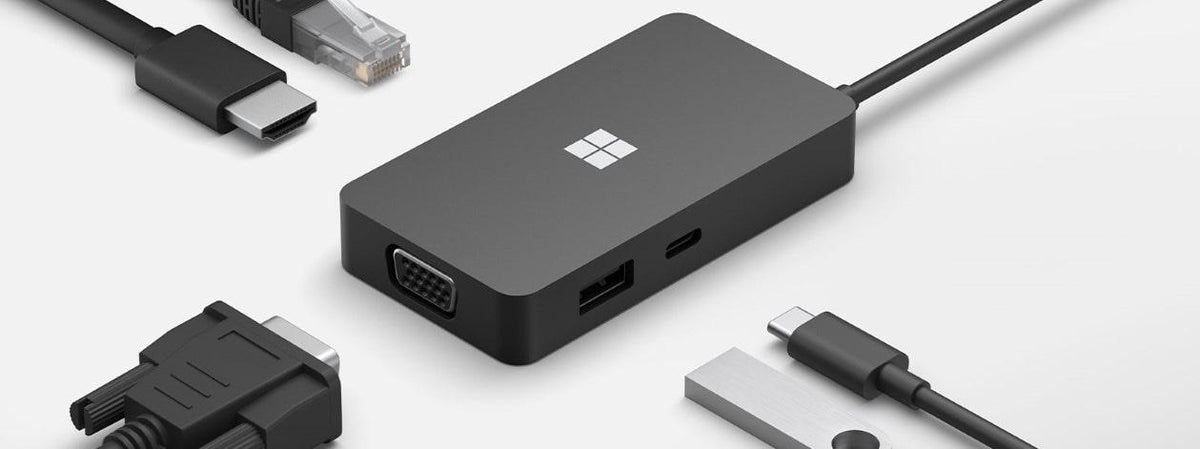 Microsoft Docking station 1E400002 (1E4-00002) Black
