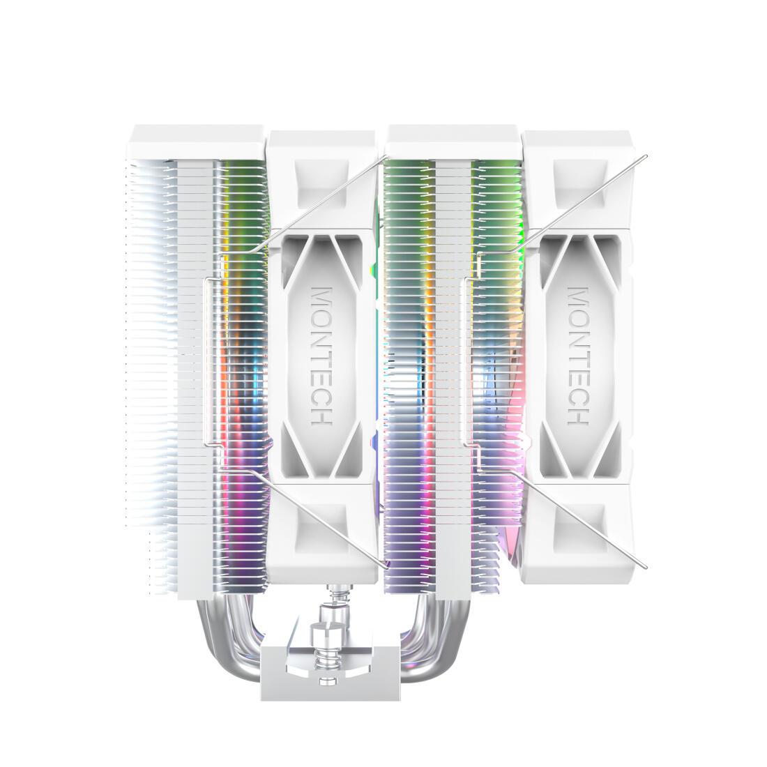 Montech CPU cooler NX600 ARGB (NX600) ARGB (W) White