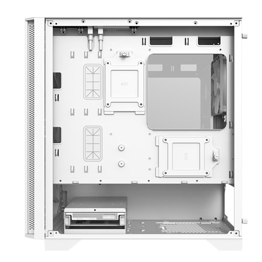 Montech PC case AIR 100 LITE (AIR) 100 LITE (W) White