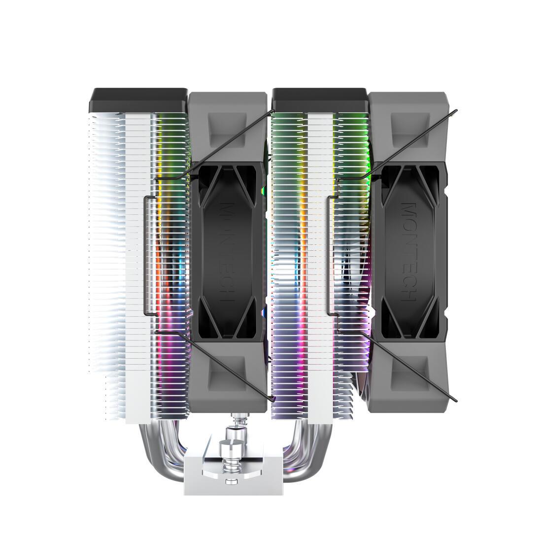Montech CPU cooler NX600 ARGB (NX600) ARGB (B) Black