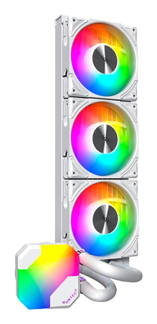 Montech Water cooling HyperFlow ARGB 360 (HYPERFLOW) ARGB 360 (W) White XL
