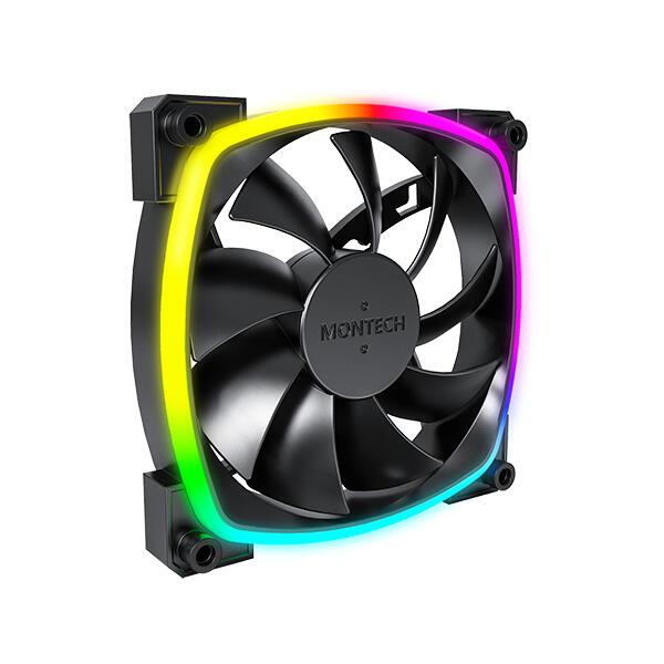Montech Fan AX120 PWM (AX120) PWM (B) Black