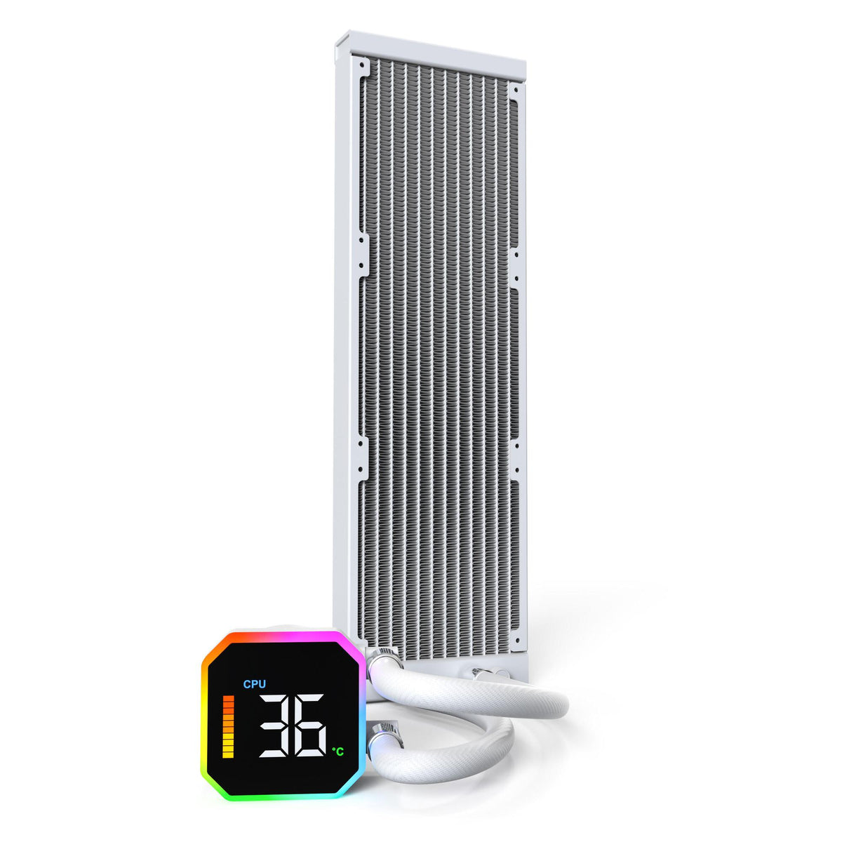 Montech Water cooling HyperFlow Digital 360 (HYPERFLOW) DIGITAL 360 (W) White XL