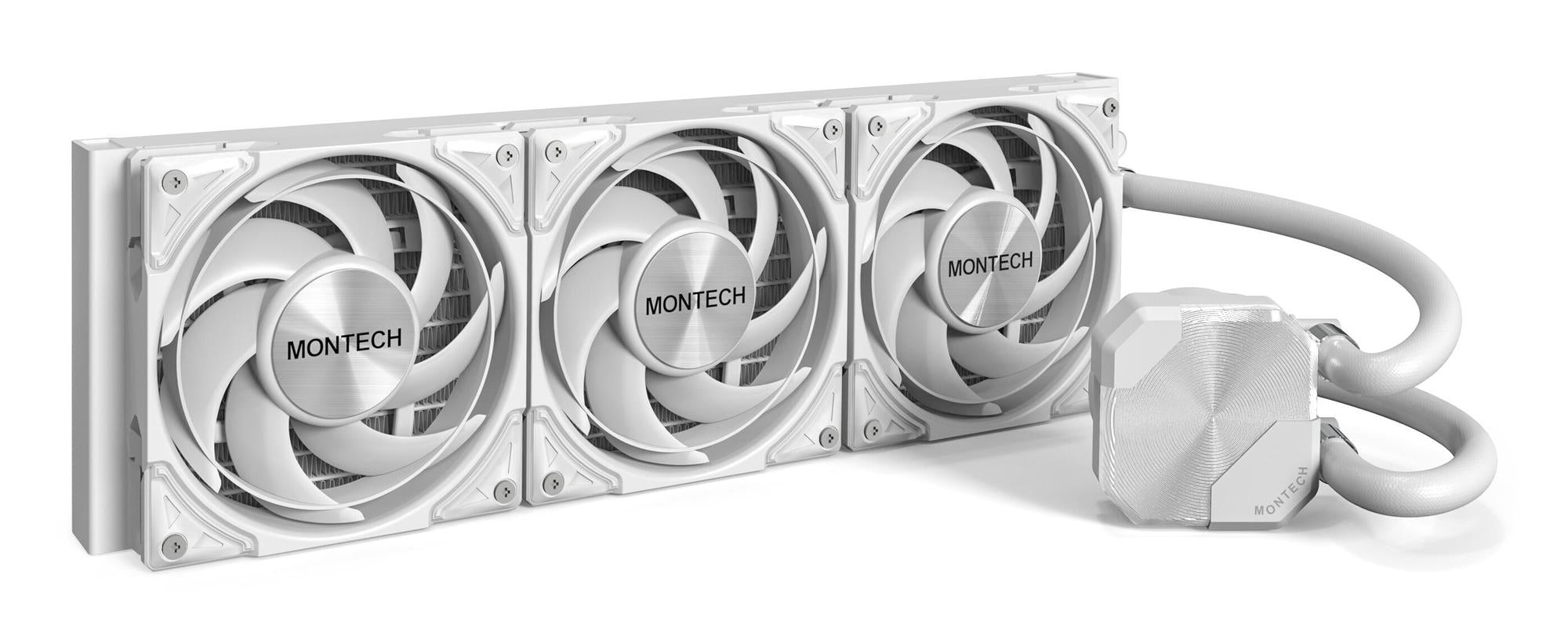 Montech Water cooling HyperFlow Silent 360 (HYPERFLOW) SILENT 360 (W) White XL