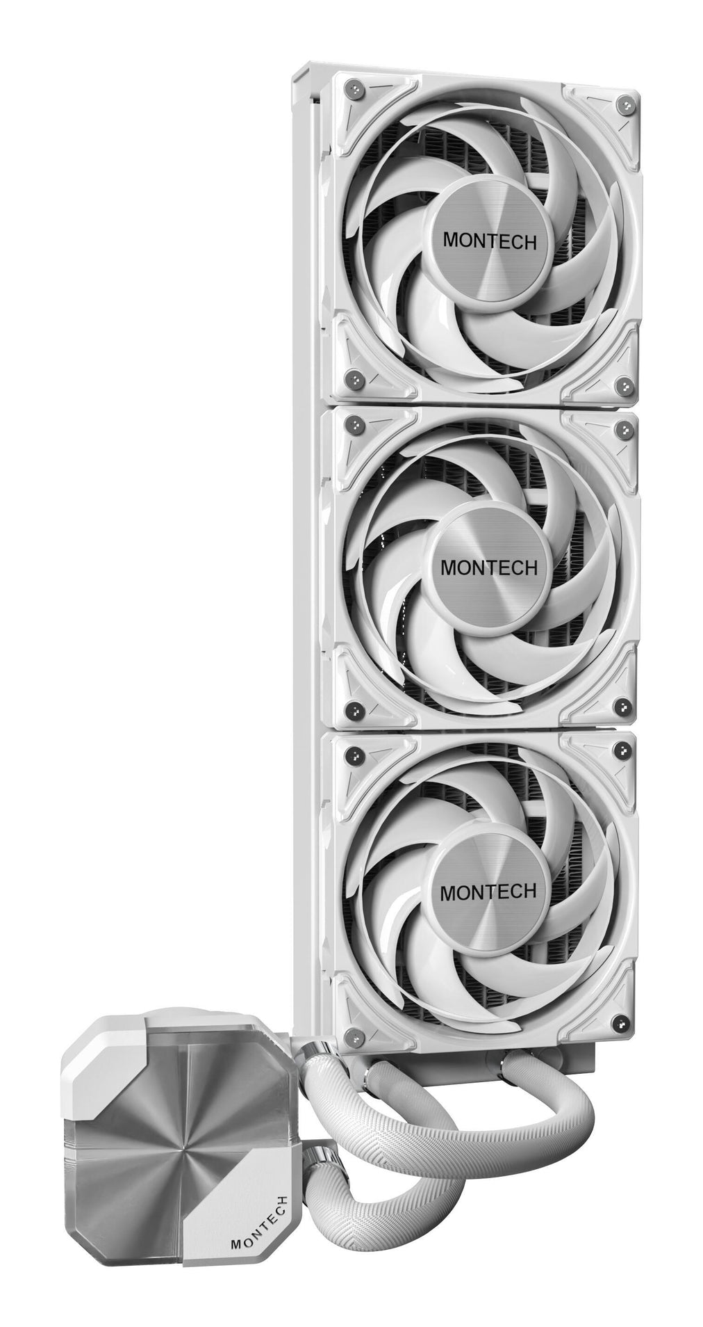 Montech Water cooling HyperFlow Silent 360 (HYPERFLOW) SILENT 360 (W) White XL