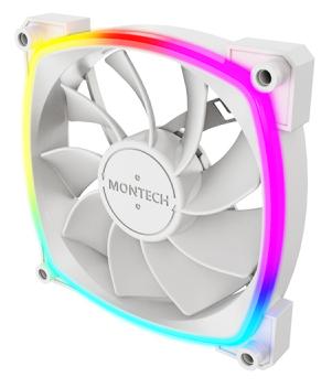 Montech Fan RX120 (RX120) 3 IN 1 PACK (W) White 3-Pack